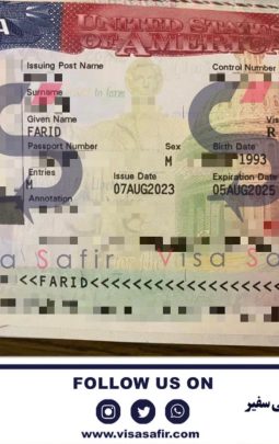 ویزاهای موفق